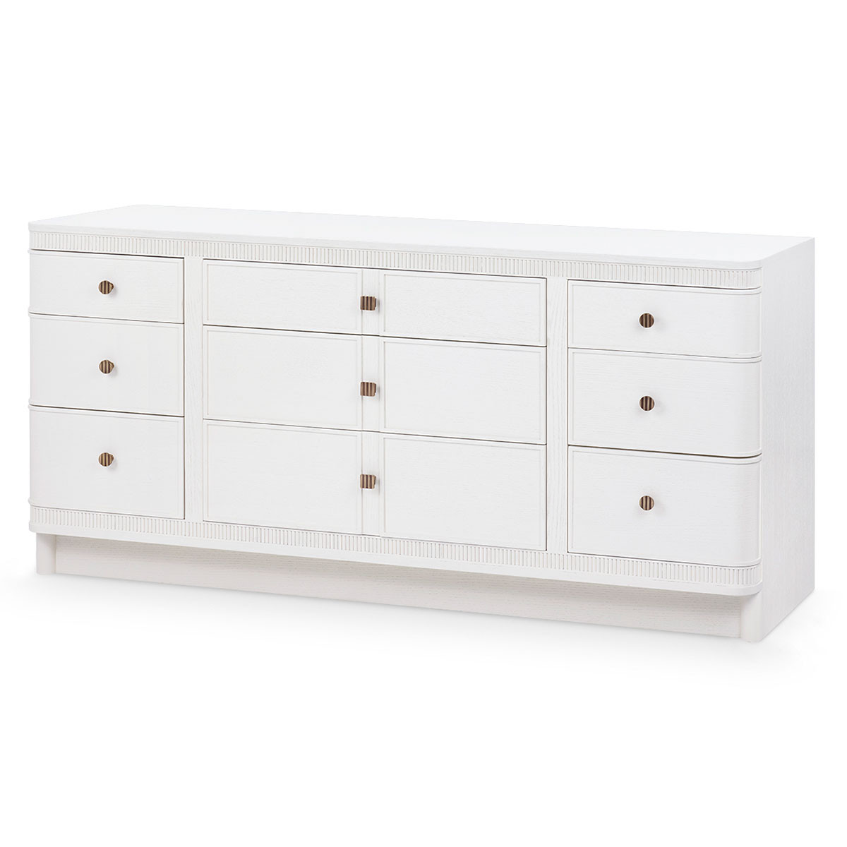 CONDE HOUSE チェスト　DR-120 Sienna 9-Drawer Cabinet, Glazed Whisper White