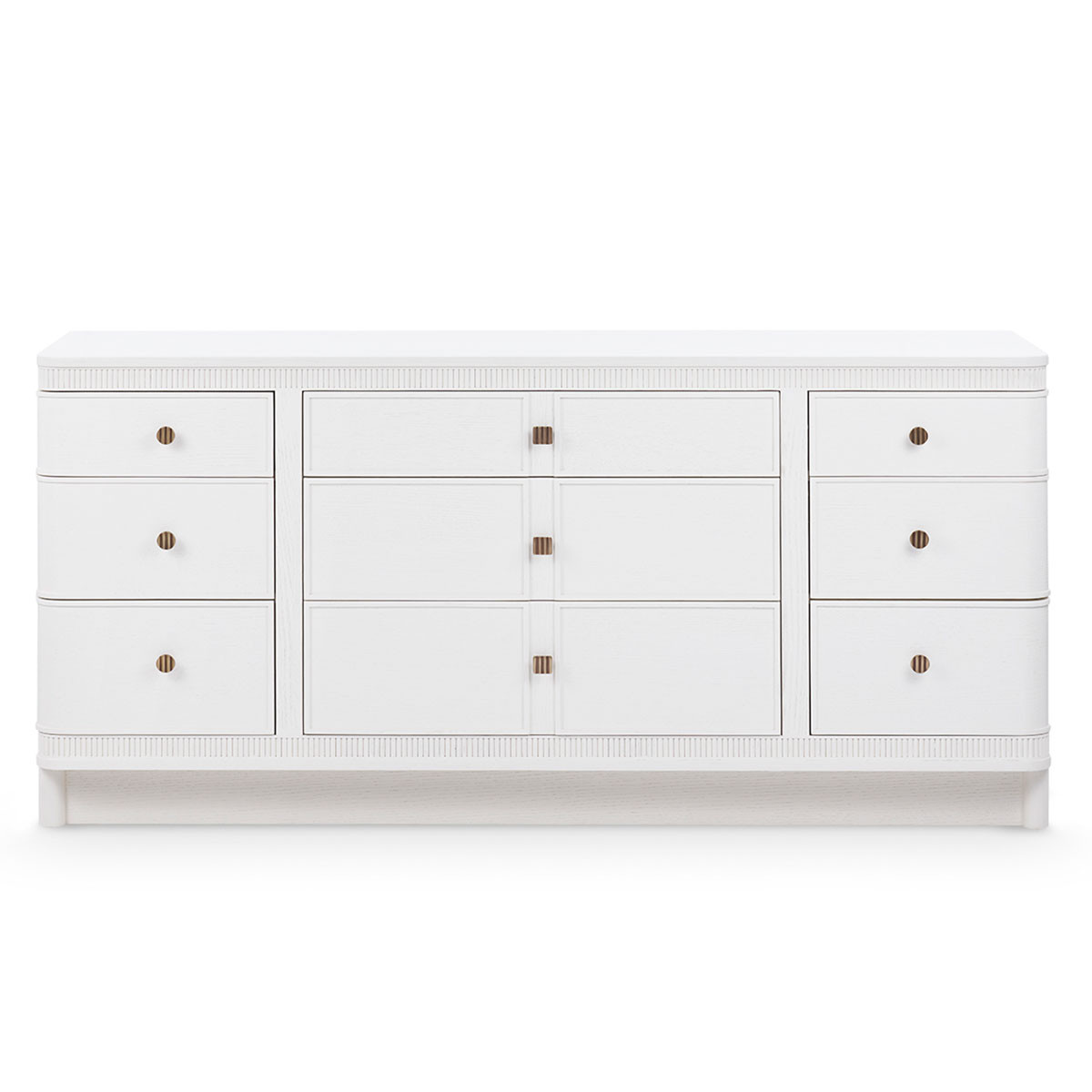 Sienna 9-Drawer Cabinet, Glazed Whisper White