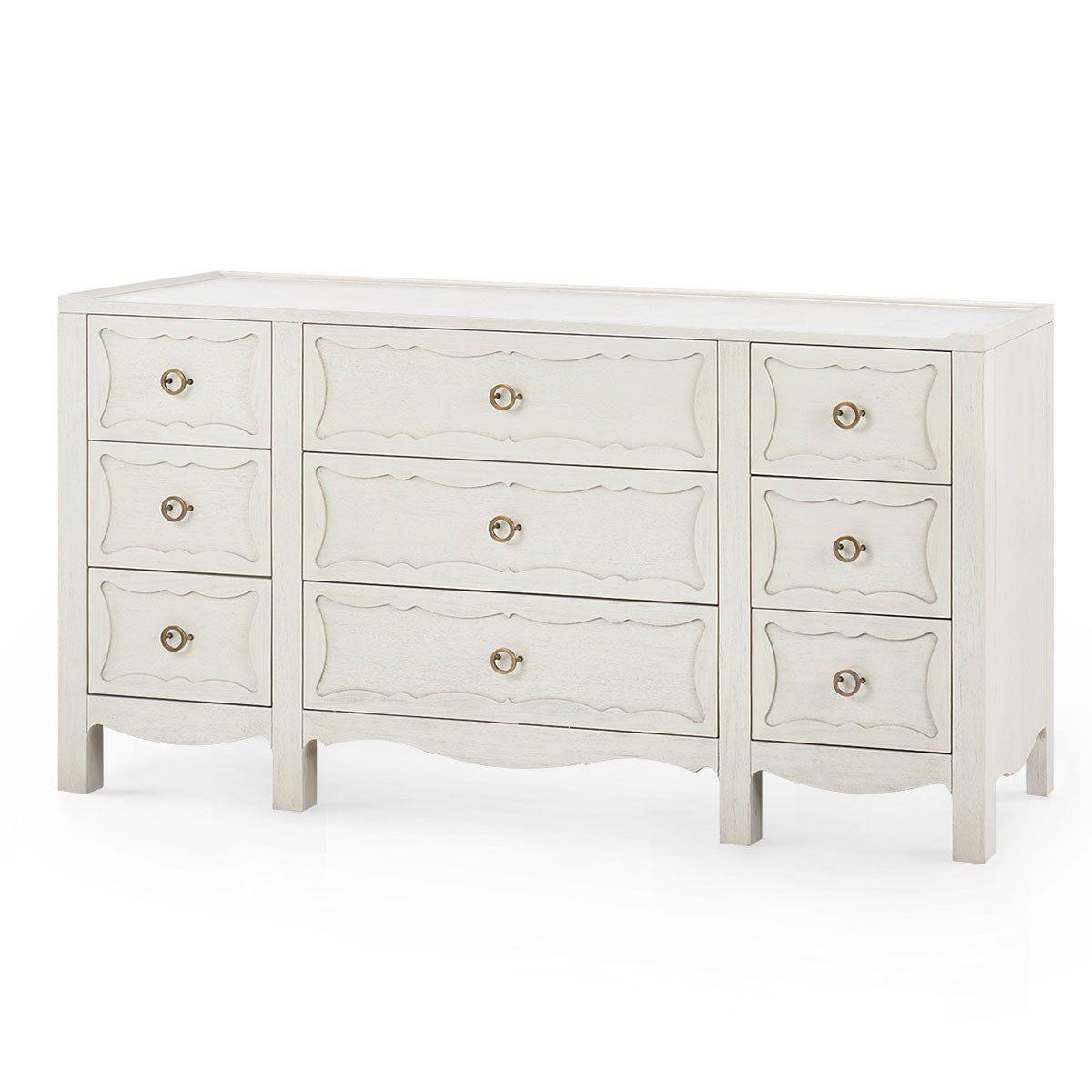 Sara Extra Large 9-Drawer Cabinet, Sailcloth Sheen