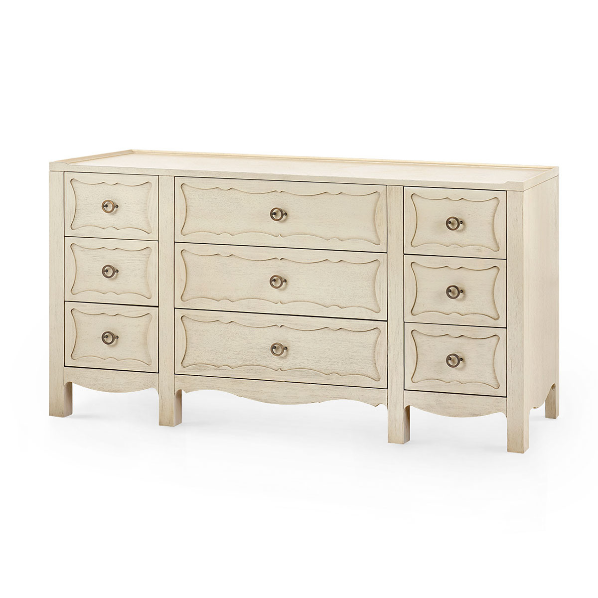Sara Extra Large 9-Drawer Cabinet, Sailcloth Sheen