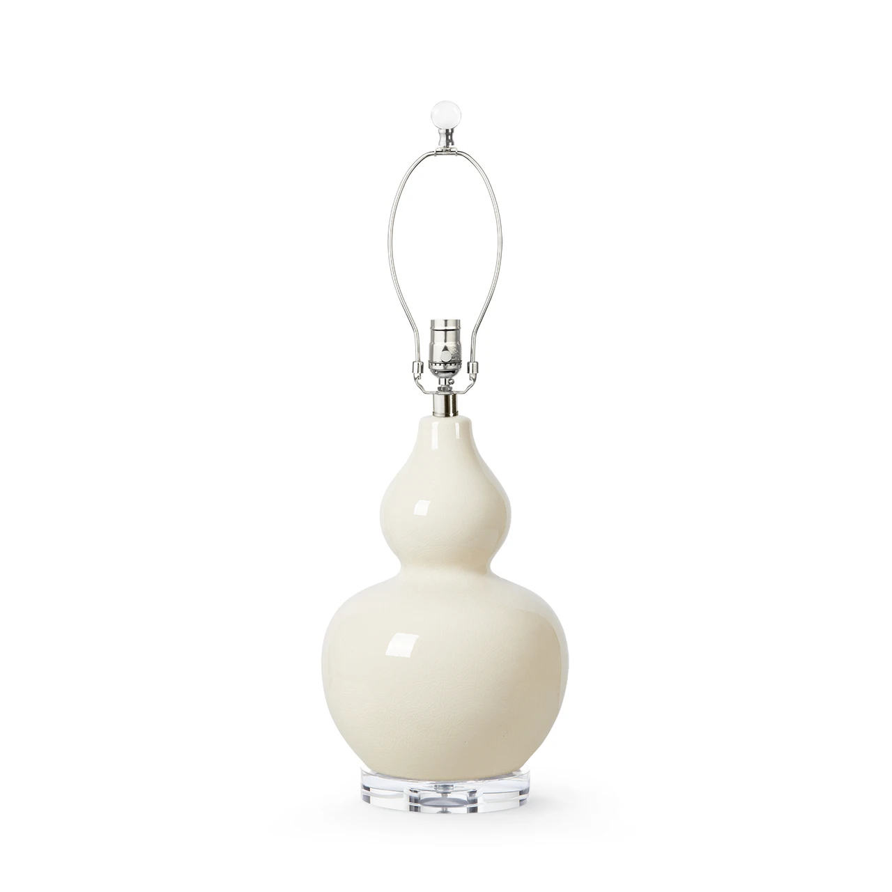 Devon Lamp Without Shade, Sand Dollar