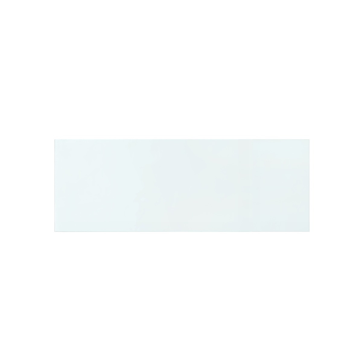 Claudette Desk Glass Top, Clear