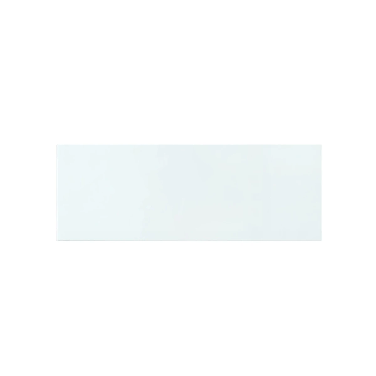 Claudette Desk Glass Top, Clear