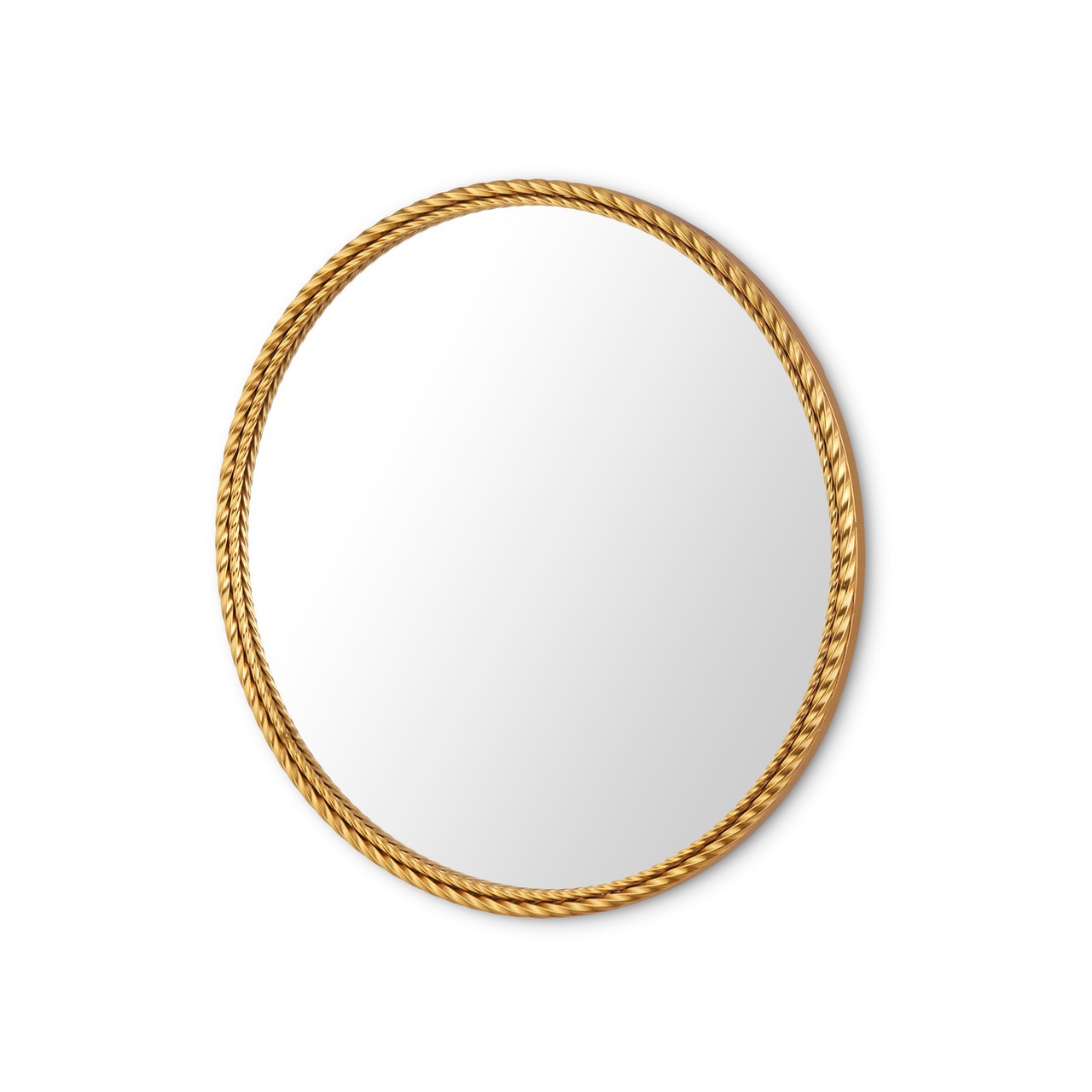 Cordelia Large Mirror, Gold Leaf