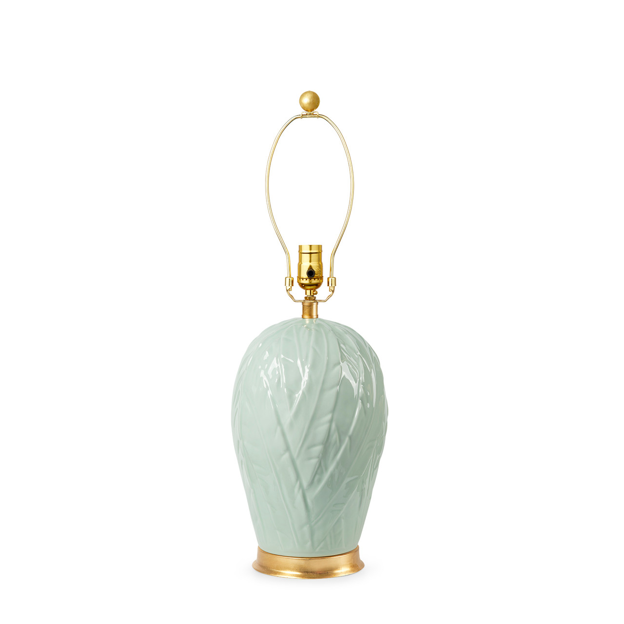 Habano Lamp Without Shade, Pale Celadon