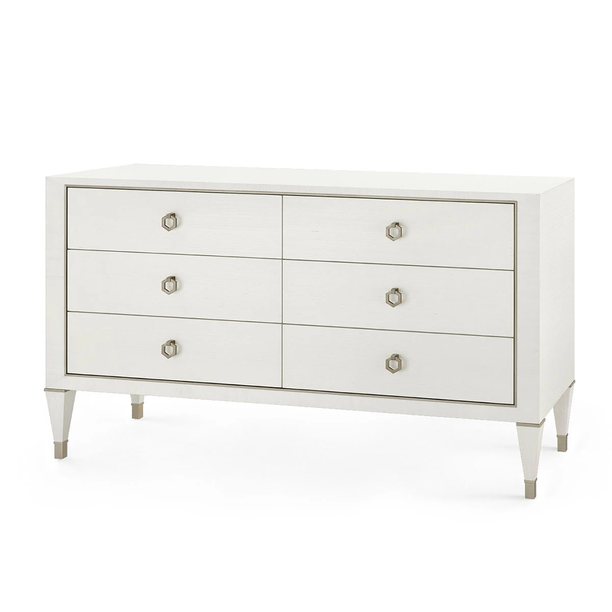 Morris Extra Large 6-Drawer, Sand White