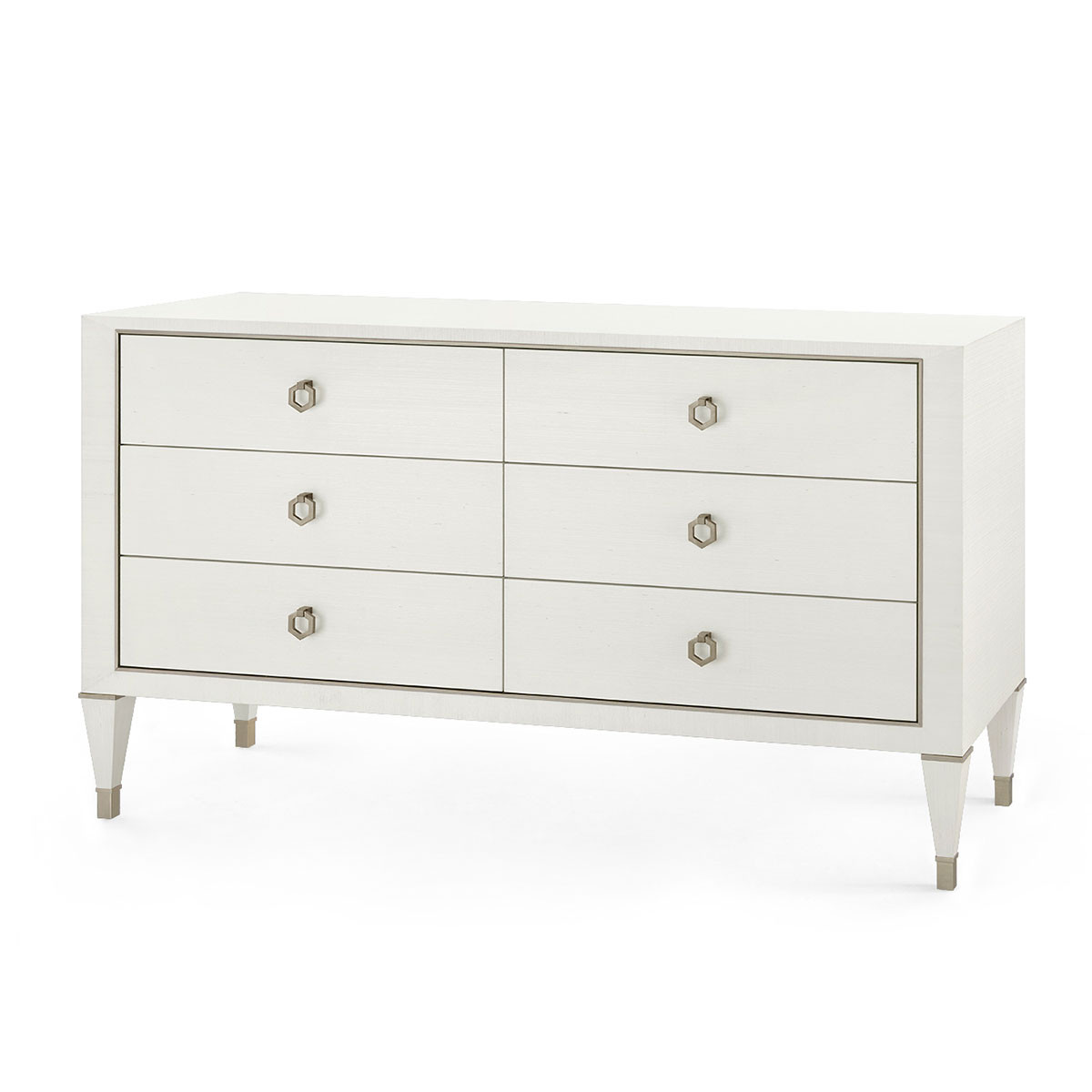 Morris Extra Large 6-Drawer, Sand White