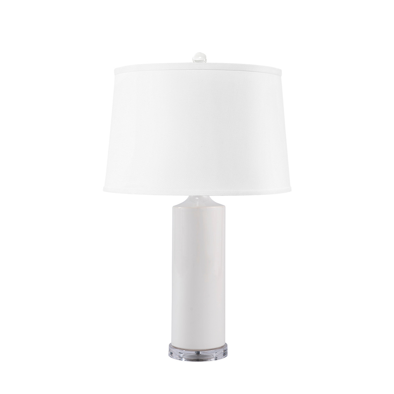 Conniston Lamp Without Shade, White Cloud