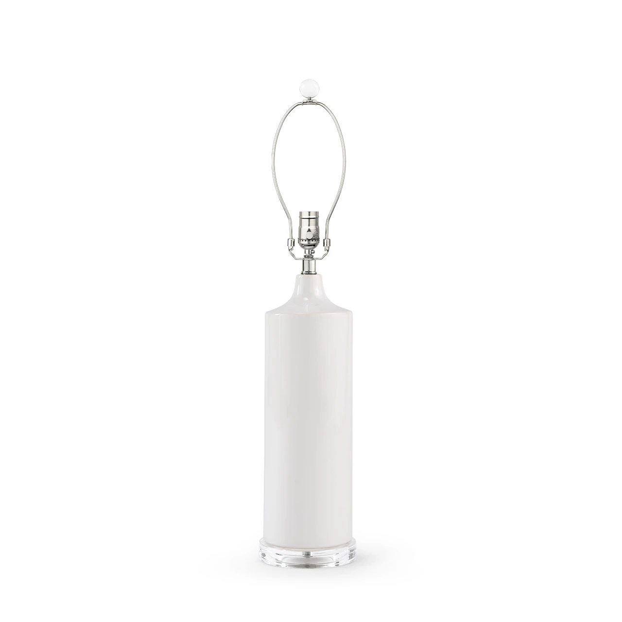 Conniston Lamp Without Shade, White Cloud