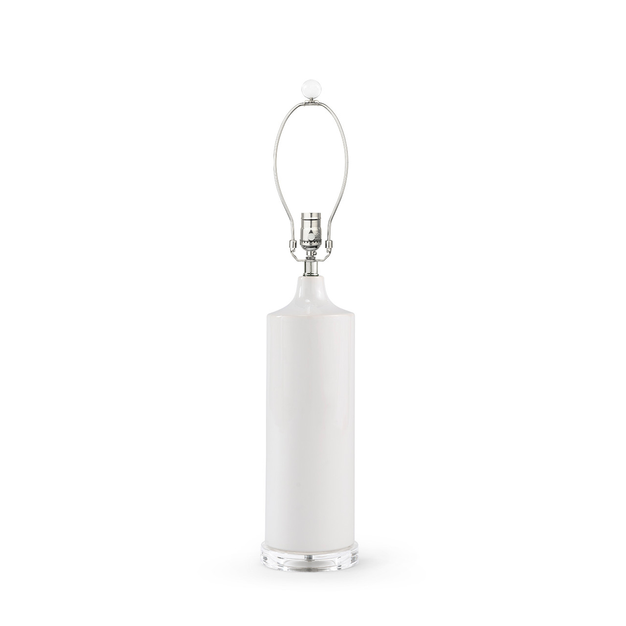 Conniston Lamp Without Shade, White Cloud