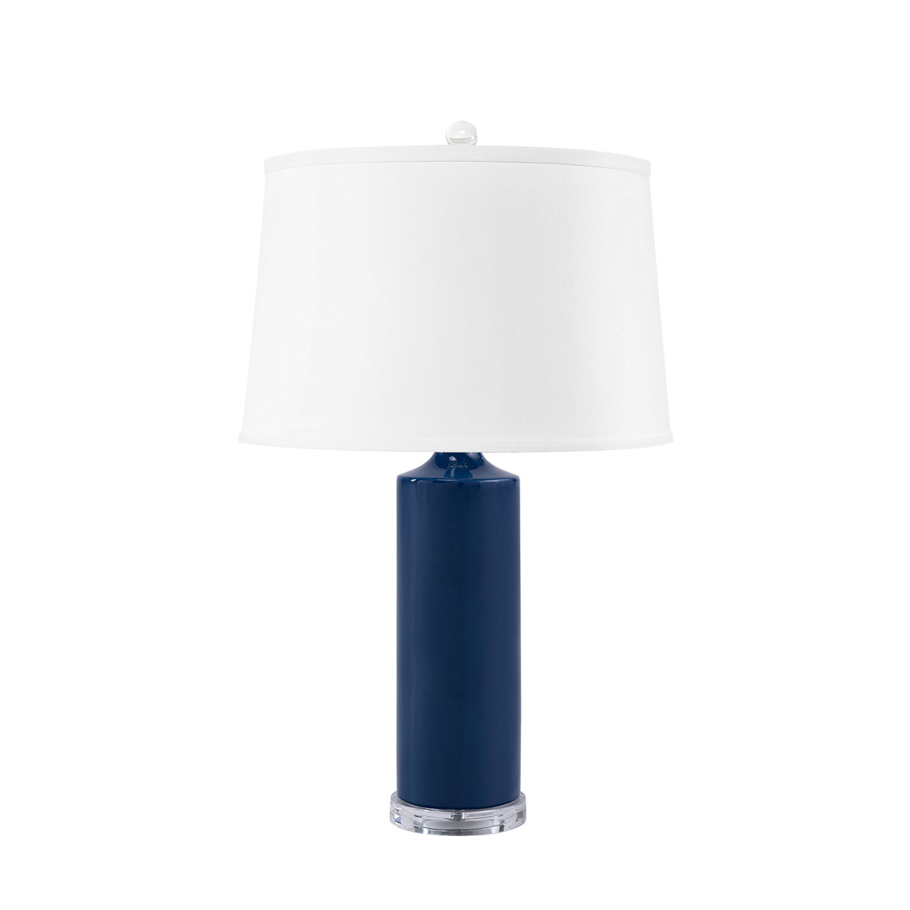 Conniston Lamp Without Shade, Classic Blue