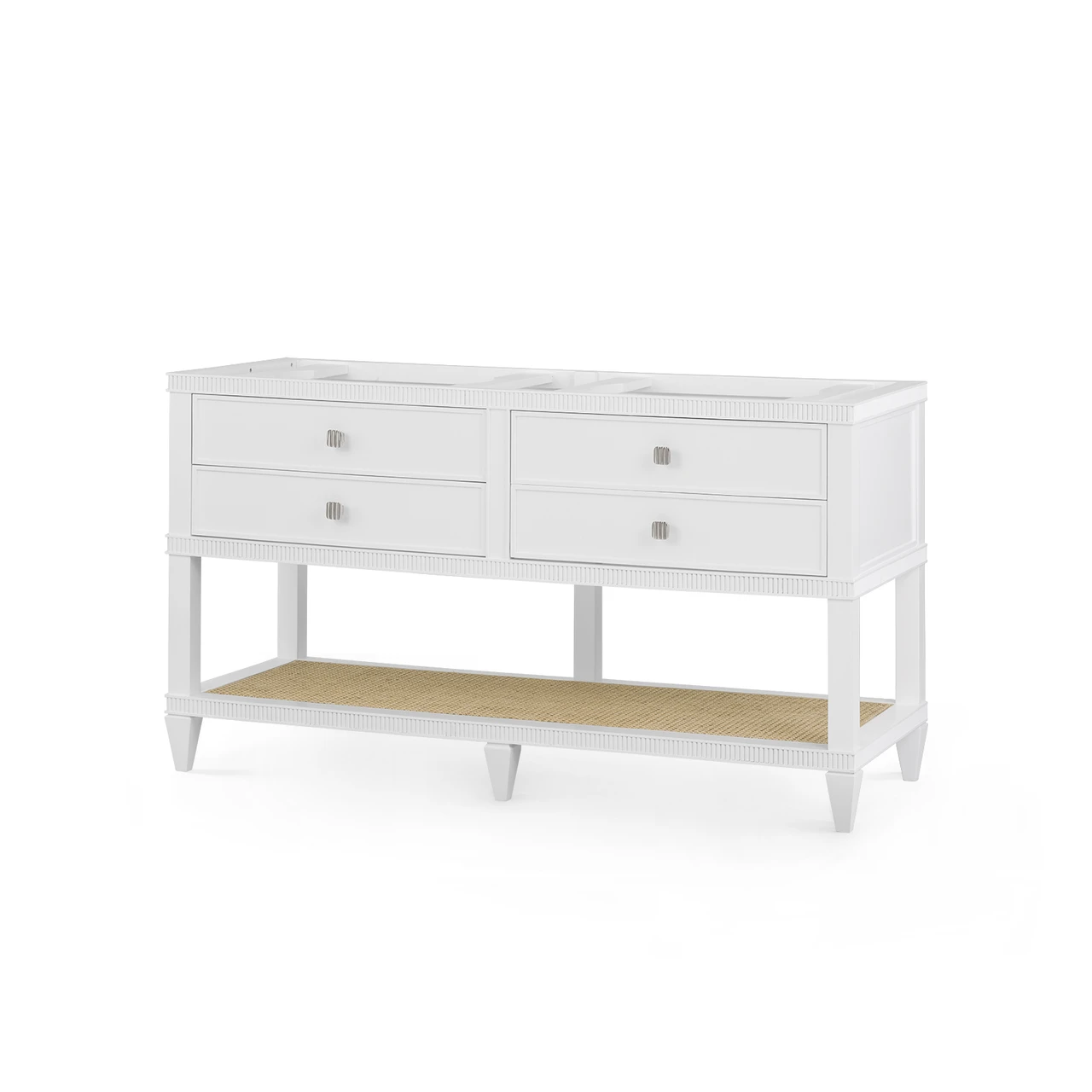 Sienna 2-Drawer Table - Base Only, Vanilla