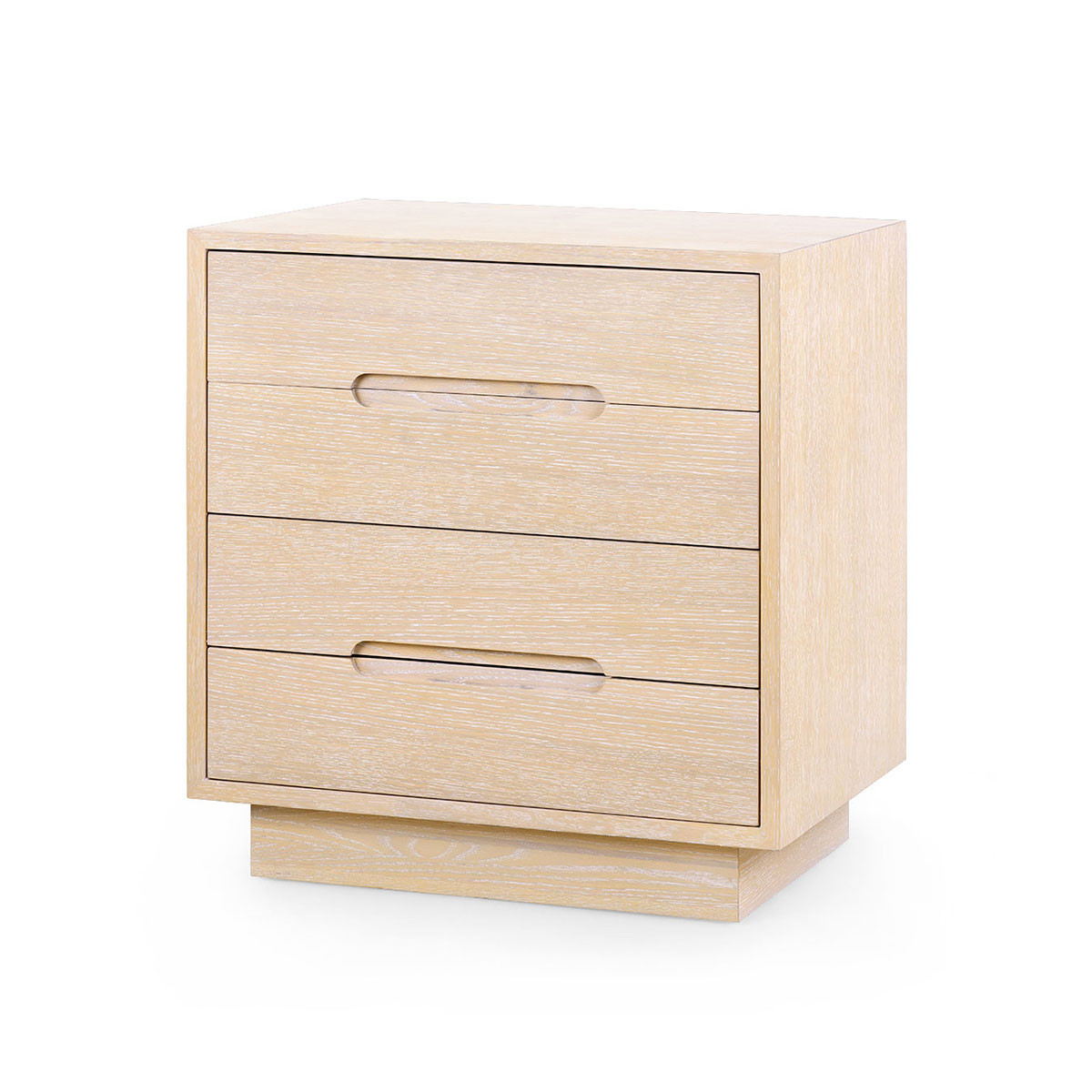 Cora 4-Drawer Side Table, Sand