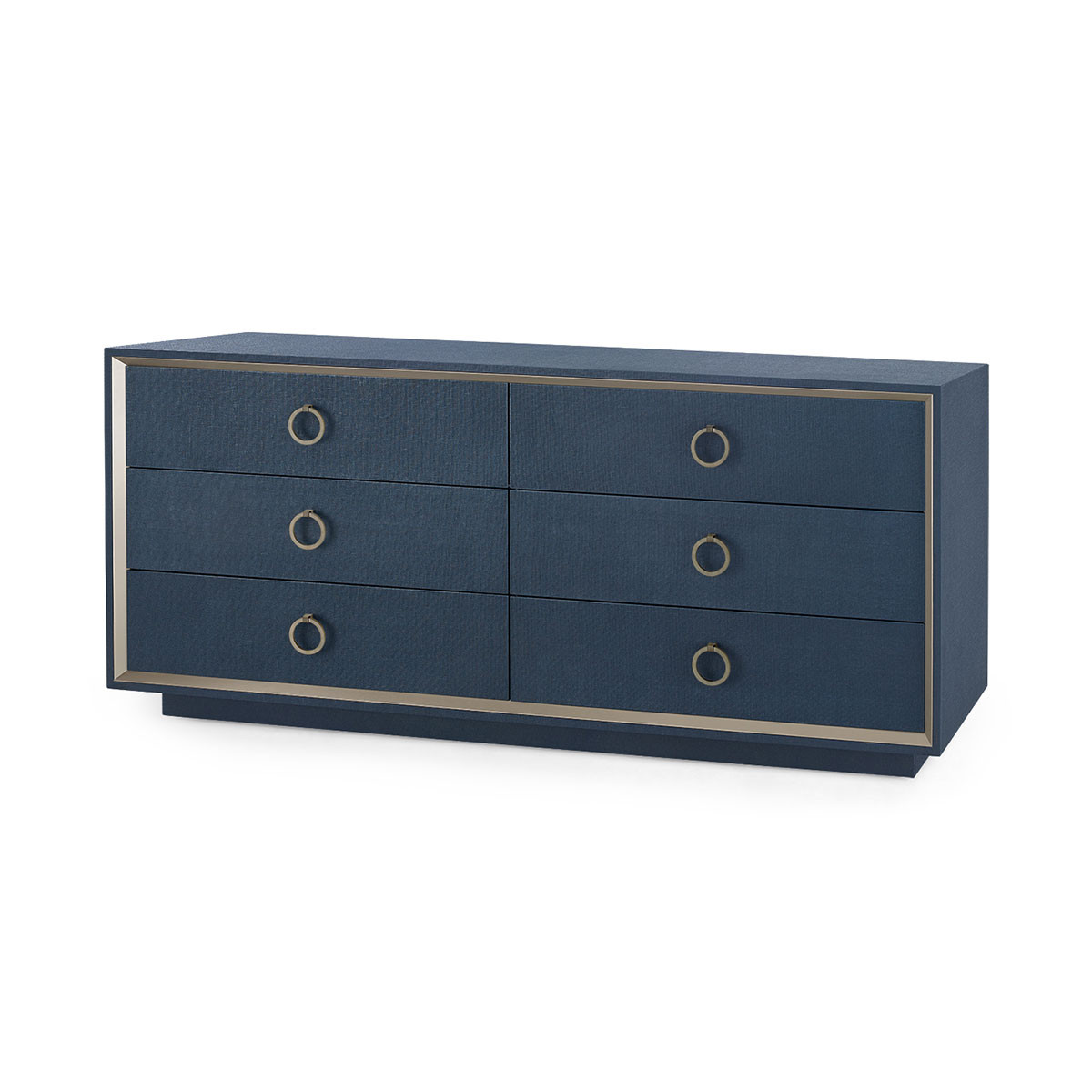 Ansel Extra Large 6-Drawer, Blue Steel