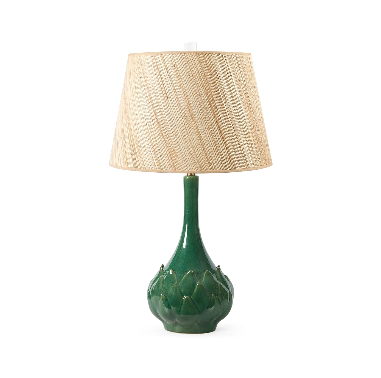 Lotus Lamp with Shade 16-inch Papyrus, with Gold, Sherwood Forest