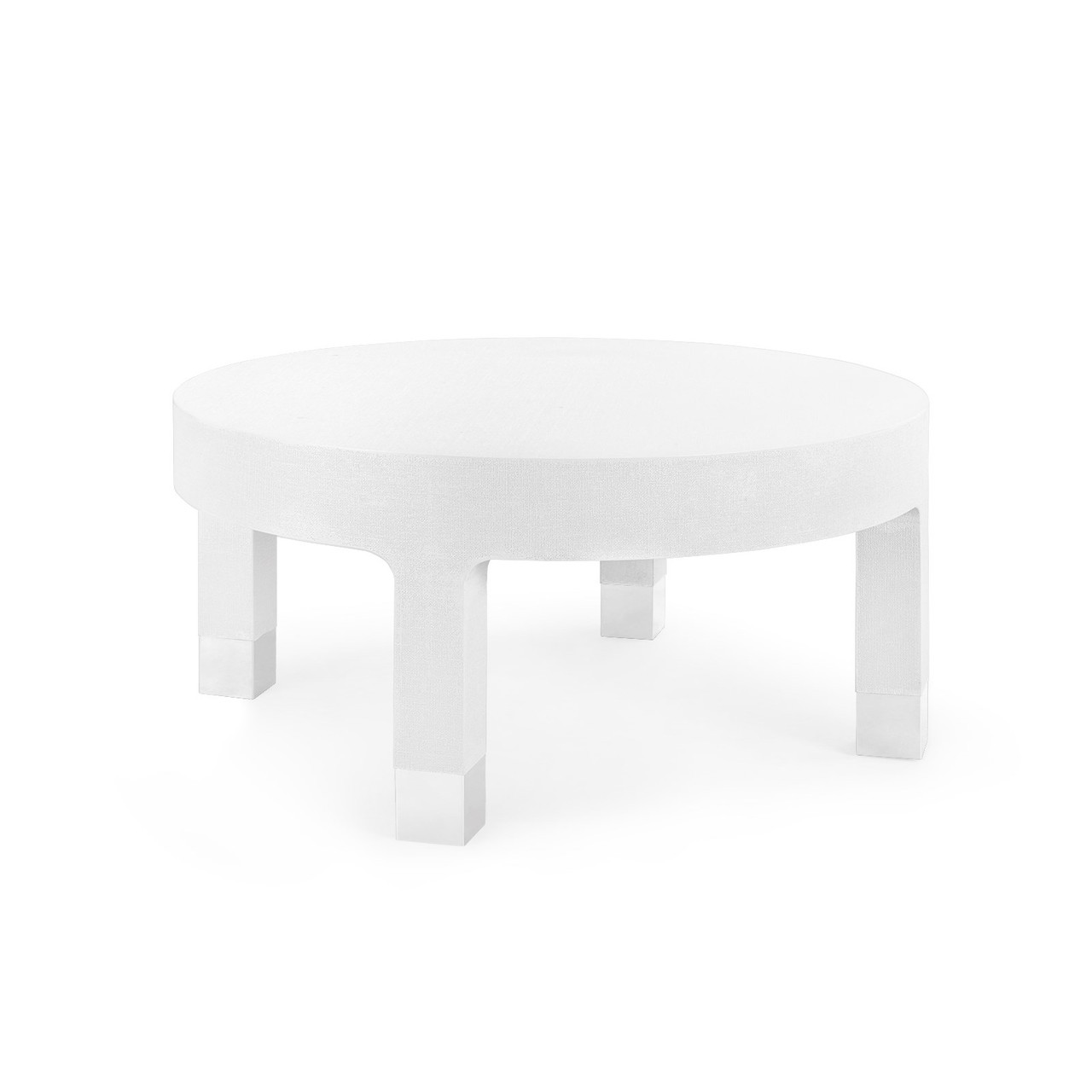 Dakota Round Coffee Table, Cream