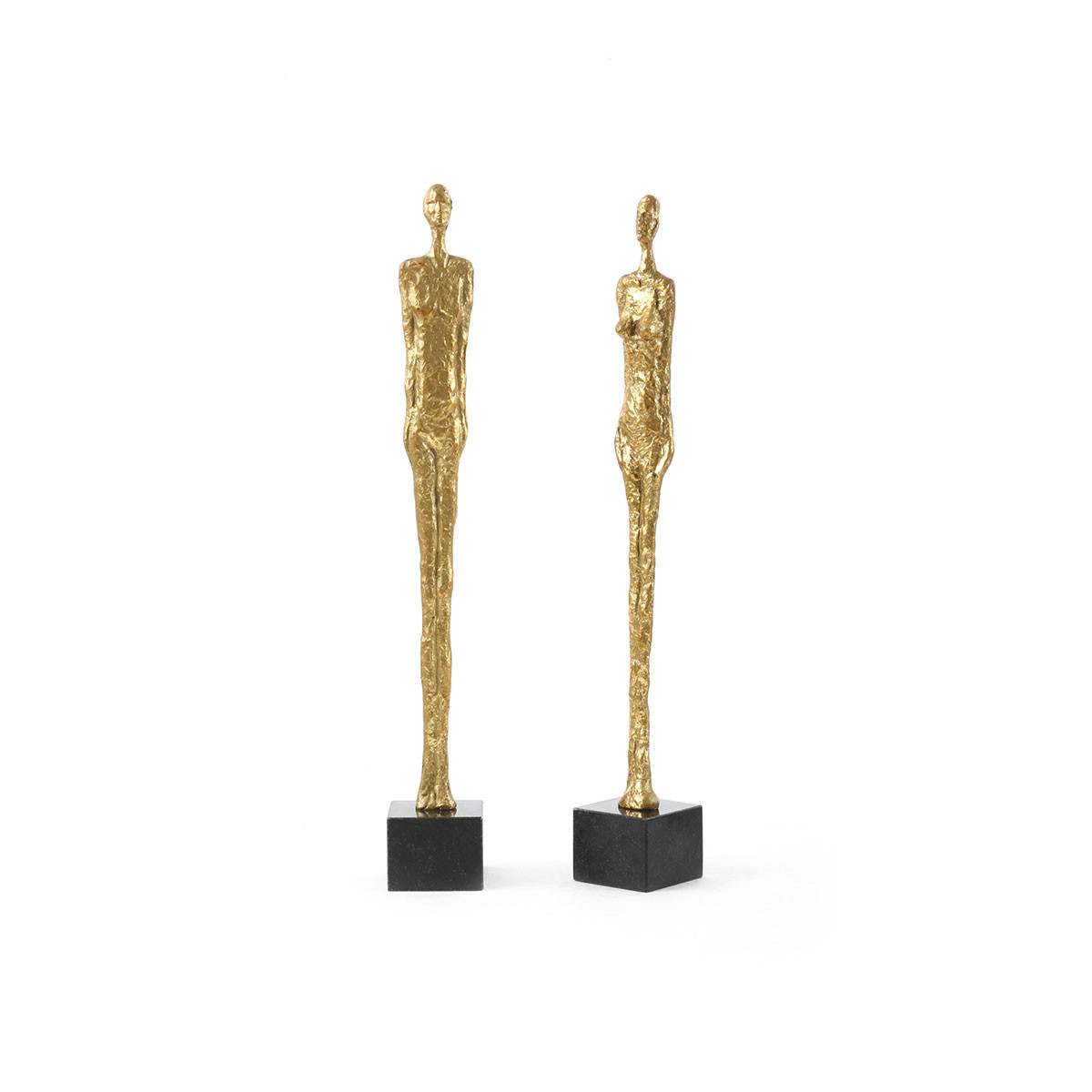Dora Mar Statue (Pair), Gold Leaf