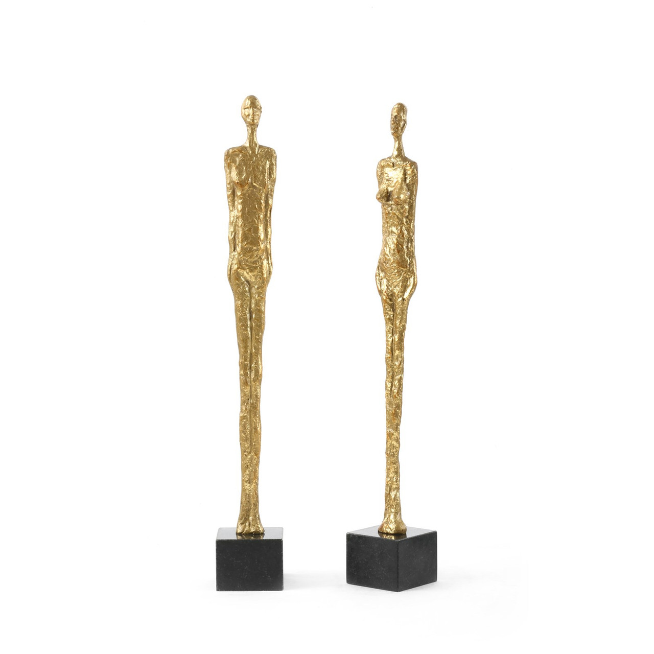 Dora Mar Statue (Pair), Gold Leaf