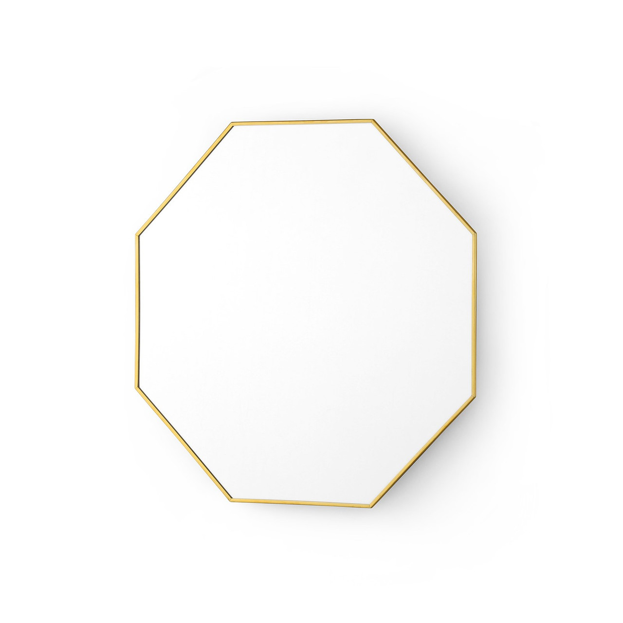 Eaves Mirror - Medium, Polished Brass