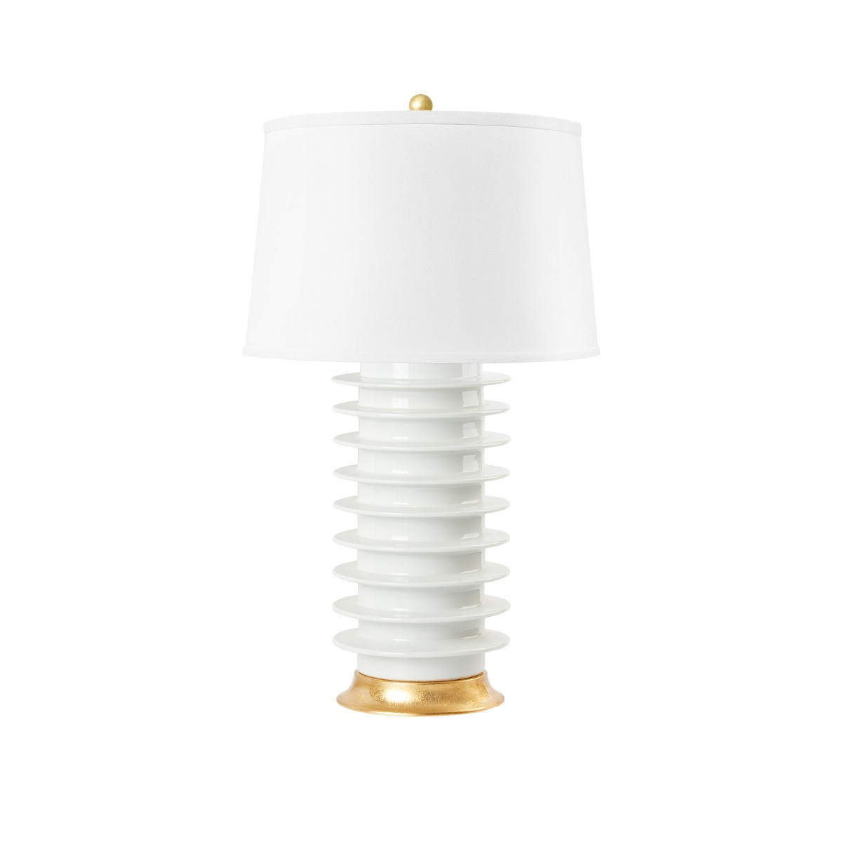 Elektra Lamp Without Shade, Cool White