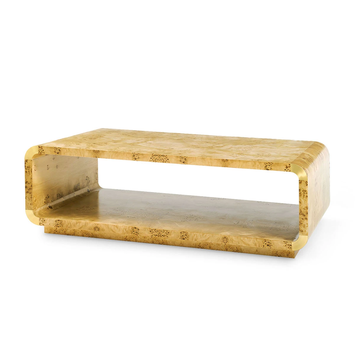 Emil Coffee Table, Burl