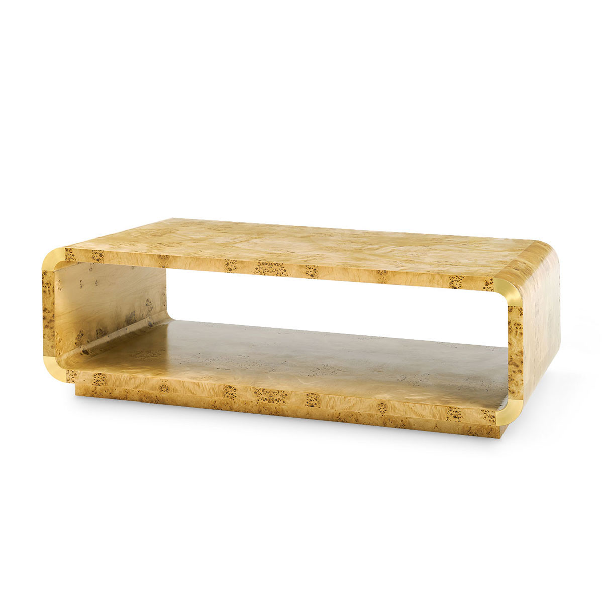 Emil Coffee Table, Burl