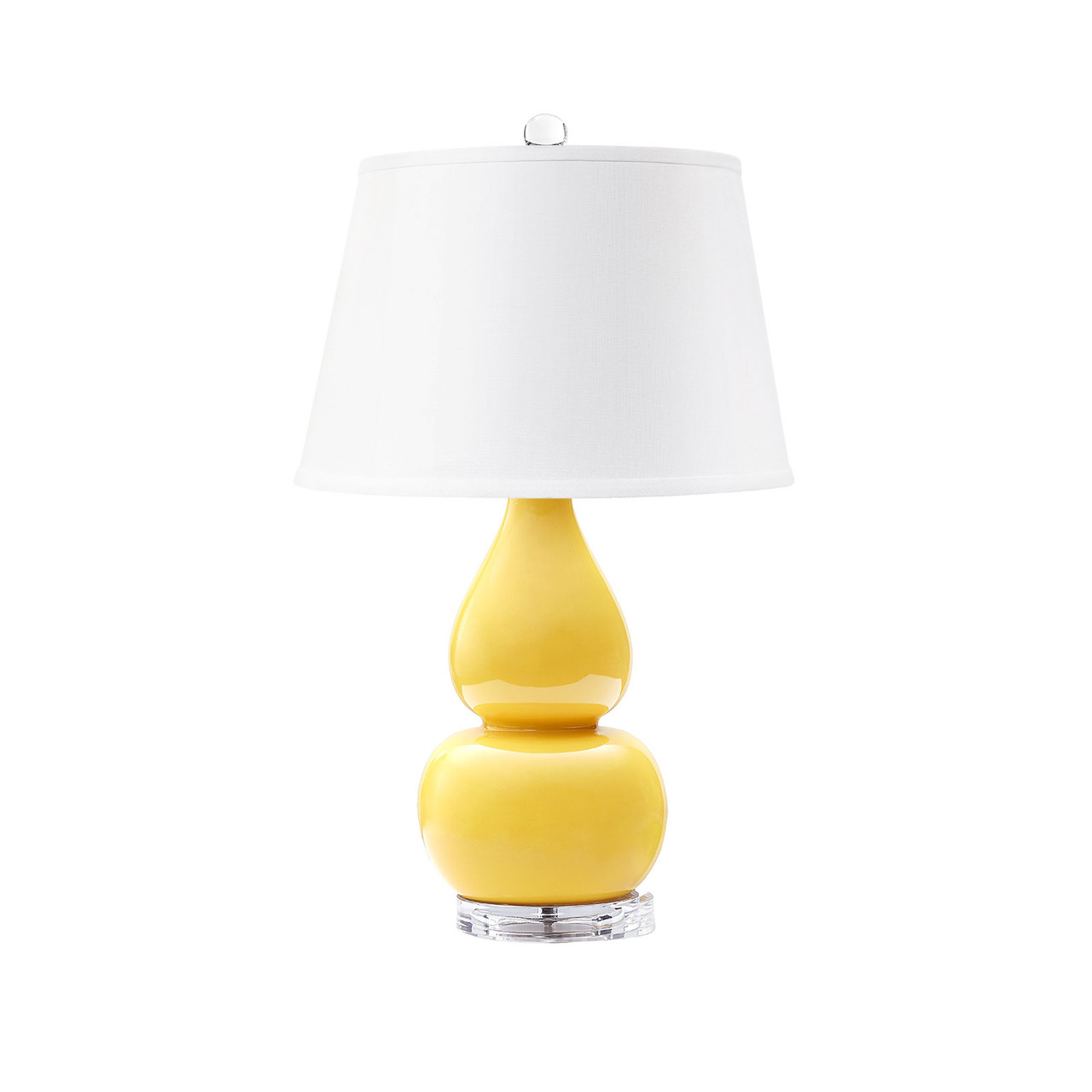 Emilia Lamp Without Shade, Daisy Yellow