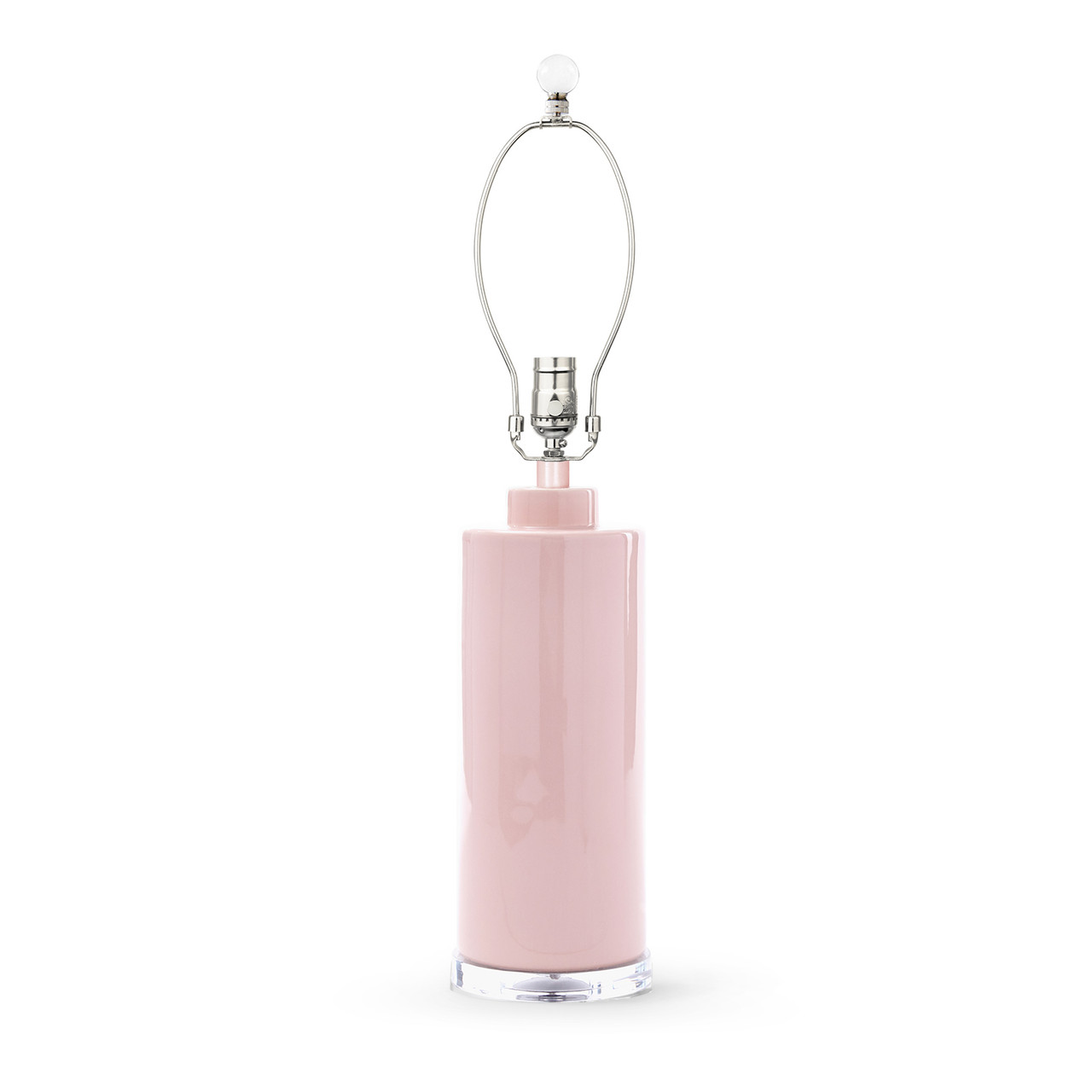 Formosa Lamp Without Shade, Pink