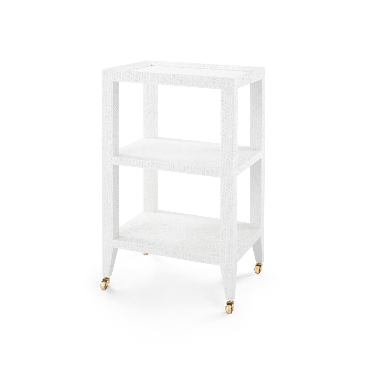 Isadora Side Table, Chiffon White