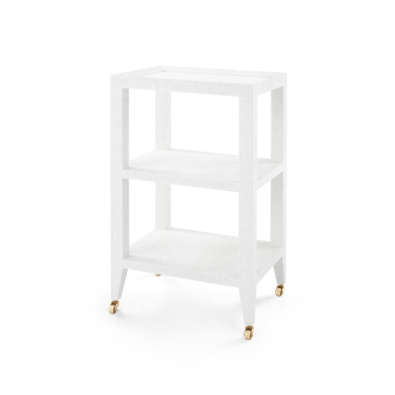 Isadora Side Table, Chiffon White