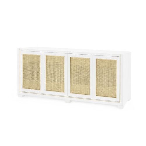 Karen 4-Door Cabinet, Vanilla