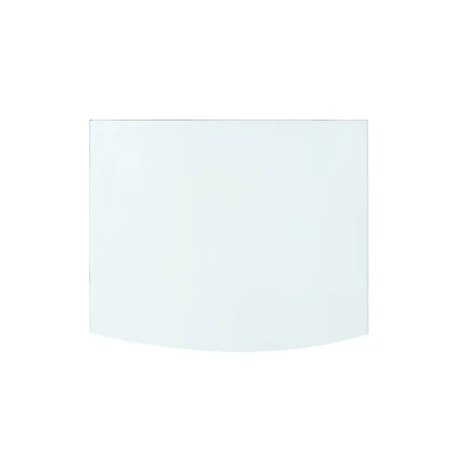 Albert 3-Drawer Side Table Glass Top, Clear