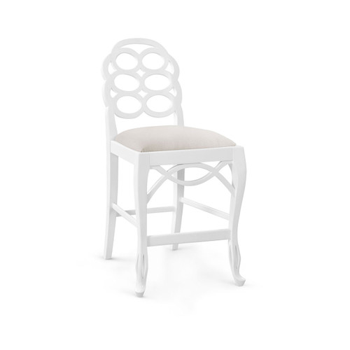 Loop Counter Stool, Eggshell White
