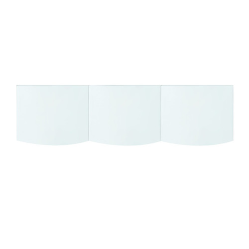 Albert Extra Large 9-Drawer Glass Top, Clear