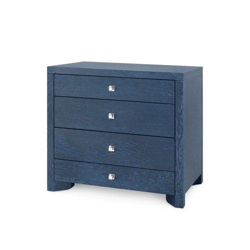 Lugano Large 4-Drawer, Deep Navy