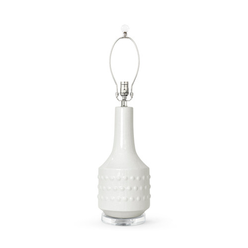Mariah Lamp Without Shade, White Cloud