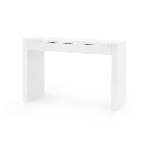 Morgan Console Table, Chiffon White