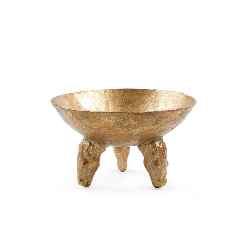 Akai Large Bowl, Gold Leaf