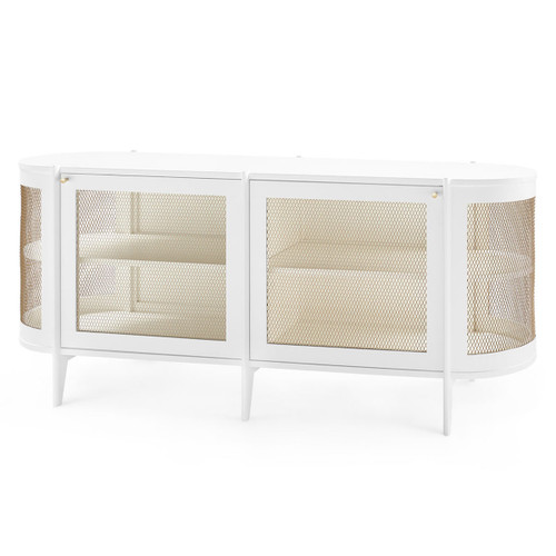 Nadia 2-Door Cabinet, Vanilla