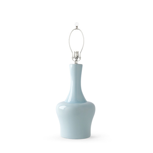 Nadia Lamp Without Shade, Misty Blue