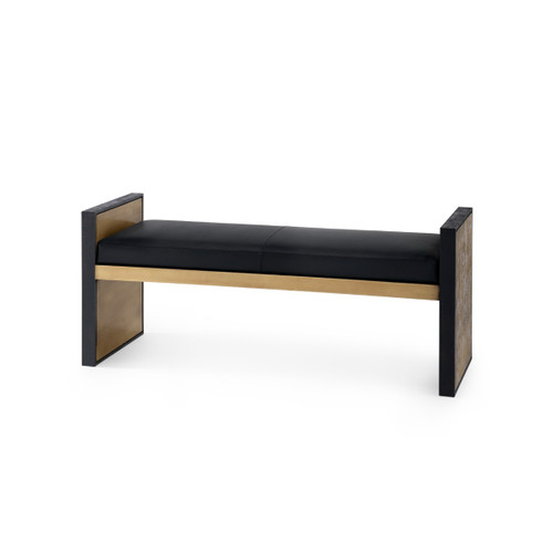 Odeon Large Bench/Coffee Table Cushion, Black
