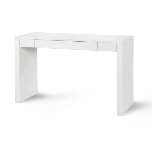Odom Console Table, White Pearl