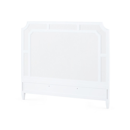 Olivia King Headboard, Soft White