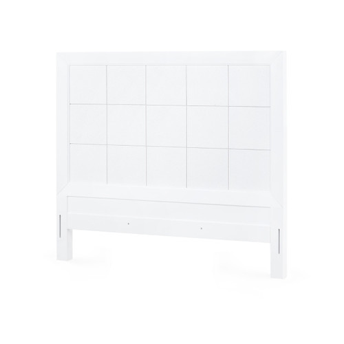Patricia King Headboard, Vanilla