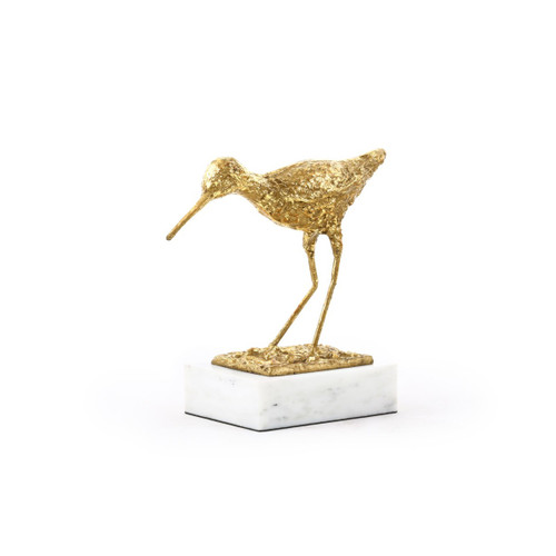 Piper Statue, Gold Leaf
