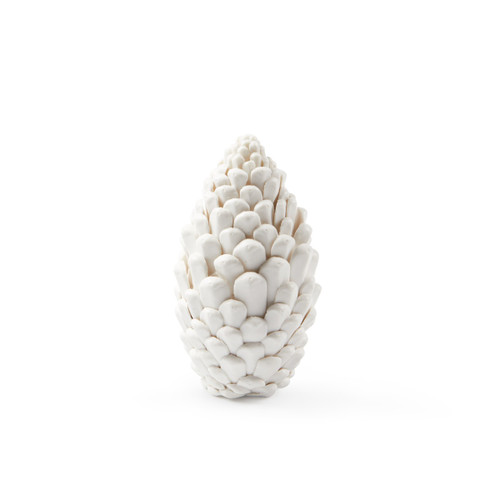 Standing Pine Cone, Blanc de Chine