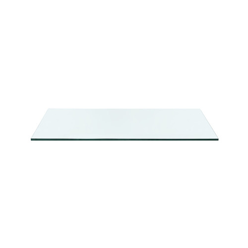 Parsons Side Table Glass Top, Clear