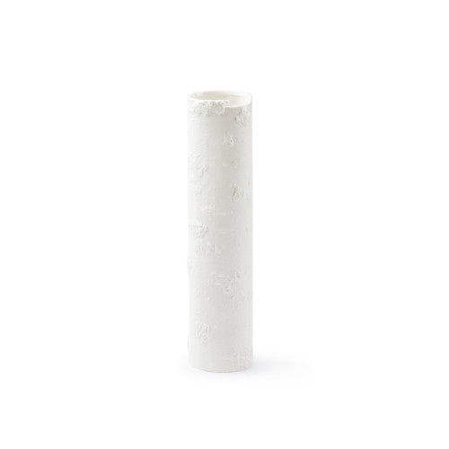 Aspen Tall Vase, Blanc de Chine