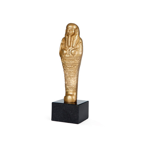 Ramia Statue, Gold Leaf