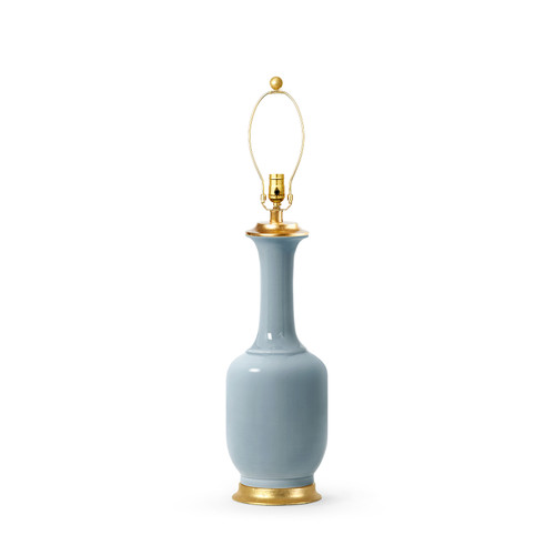 Safira Lamp Without Shade, Sky Blue